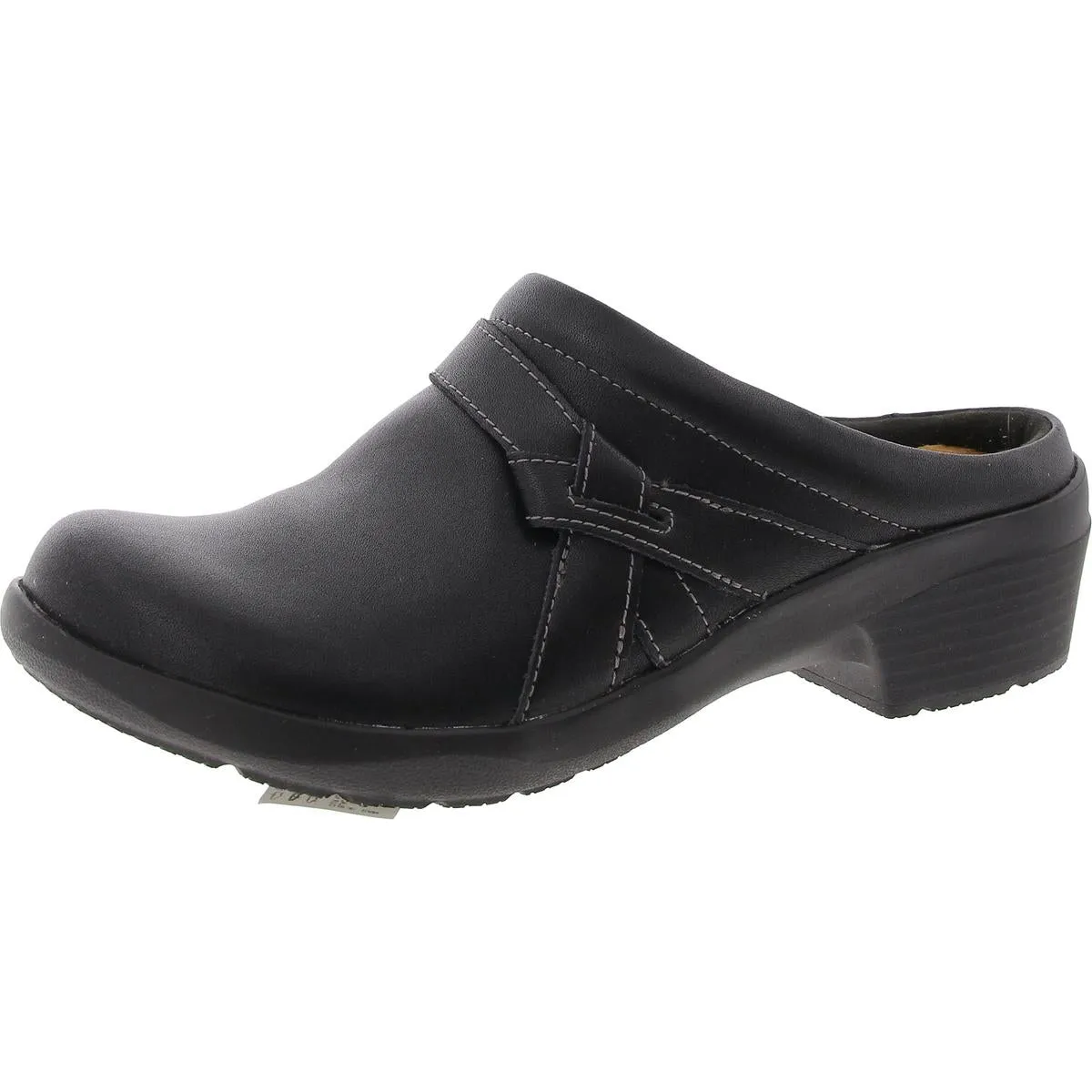 261676384050 Womens Block Heel Manmade Clogs