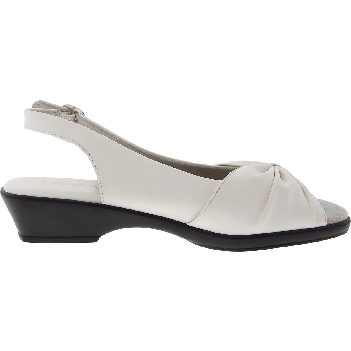 305293 Womens Bow Manmade Slingbacks