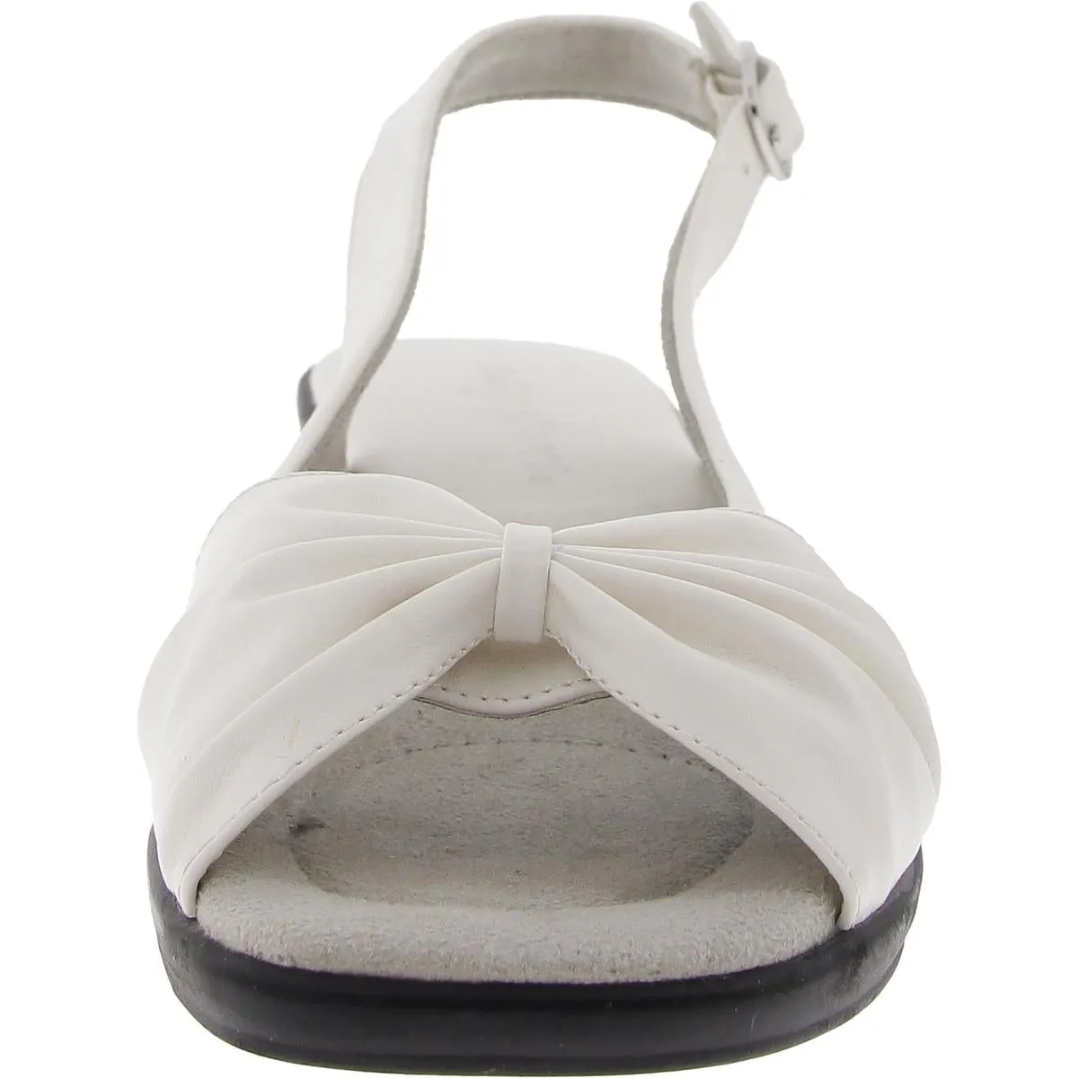 305293 Womens Bow Manmade Slingbacks