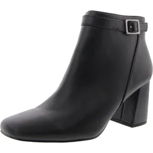 313412 Womens Buckle Manmade Ankle Boots