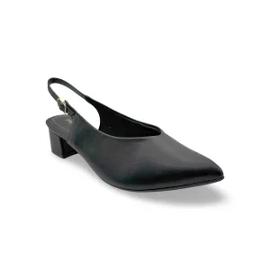 739031N Black Slingback Pump