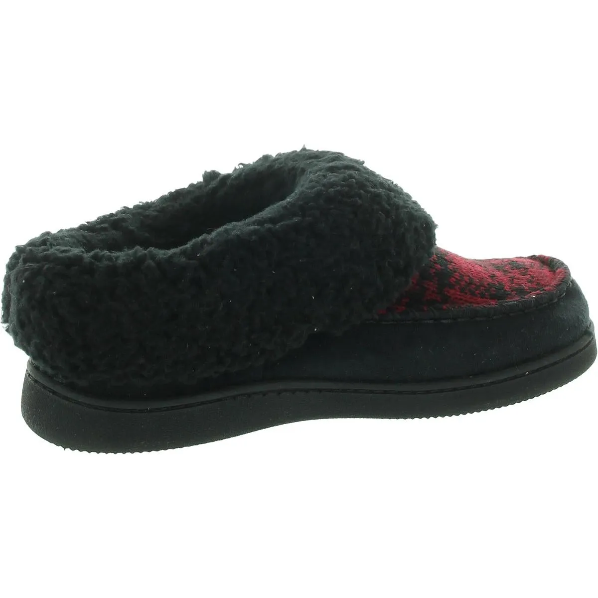 Acetate Womens Memory Foam Faux Suede Bootie Slippers
