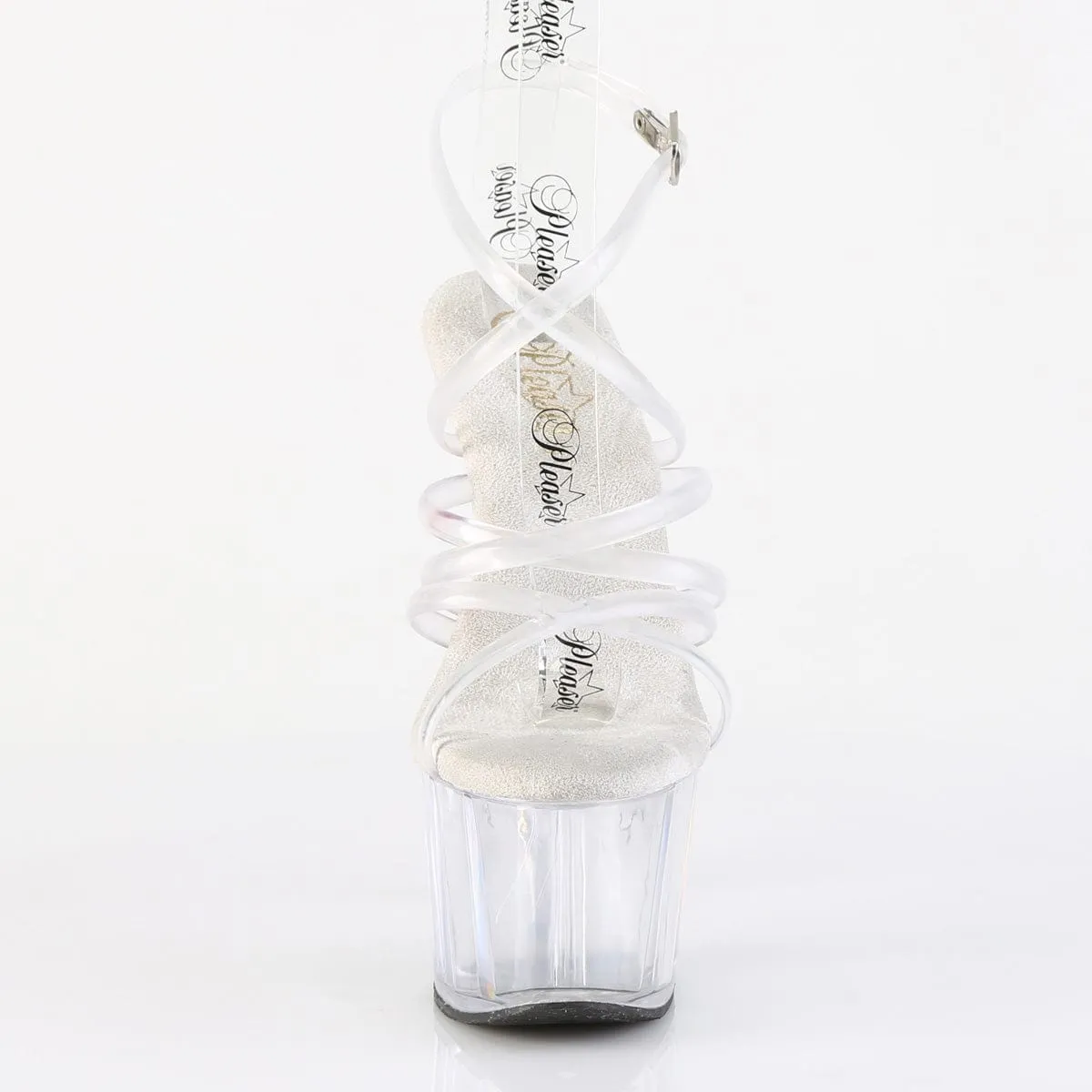 ADORE-706 Platform Shoes Clear/Clear