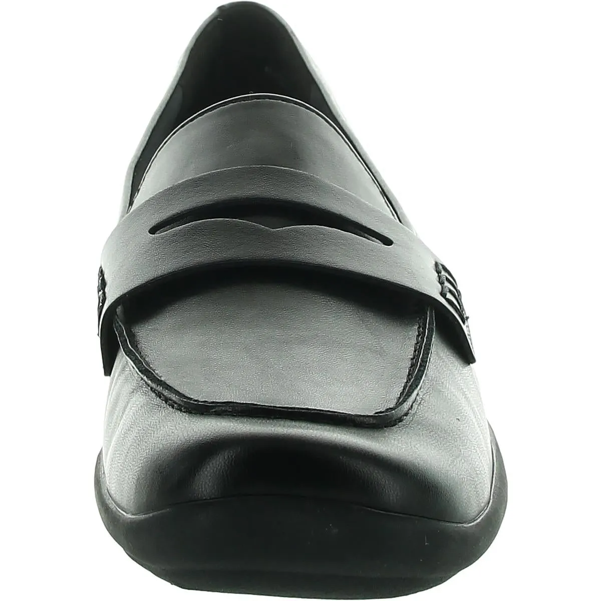 Aerilyn Womens Solid Manmade Loafers