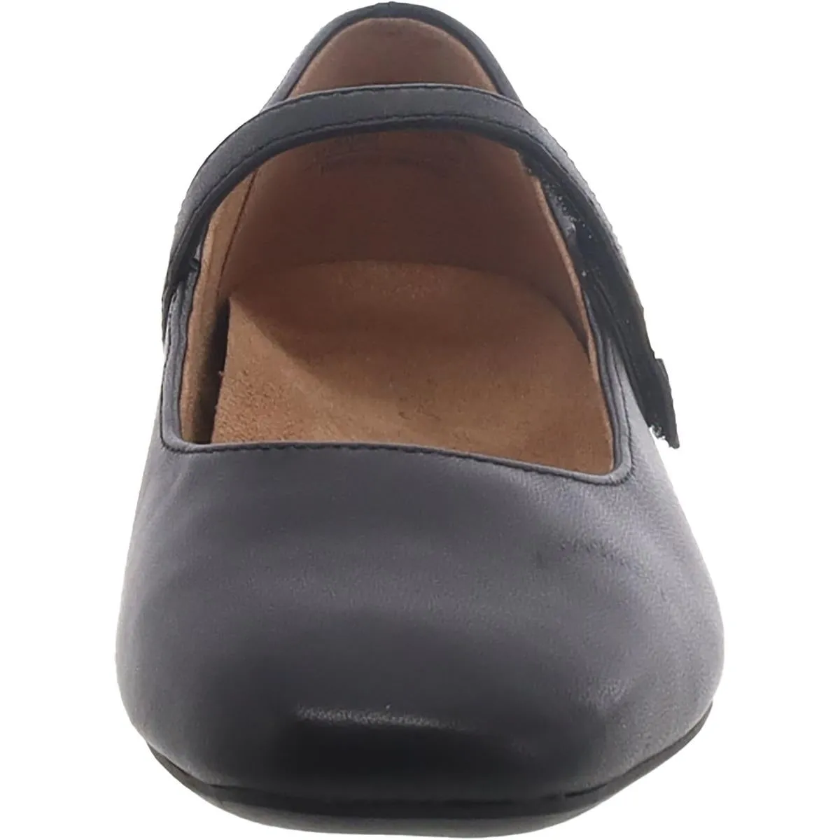 Alameda Womens Leather Square Toe Mary Janes