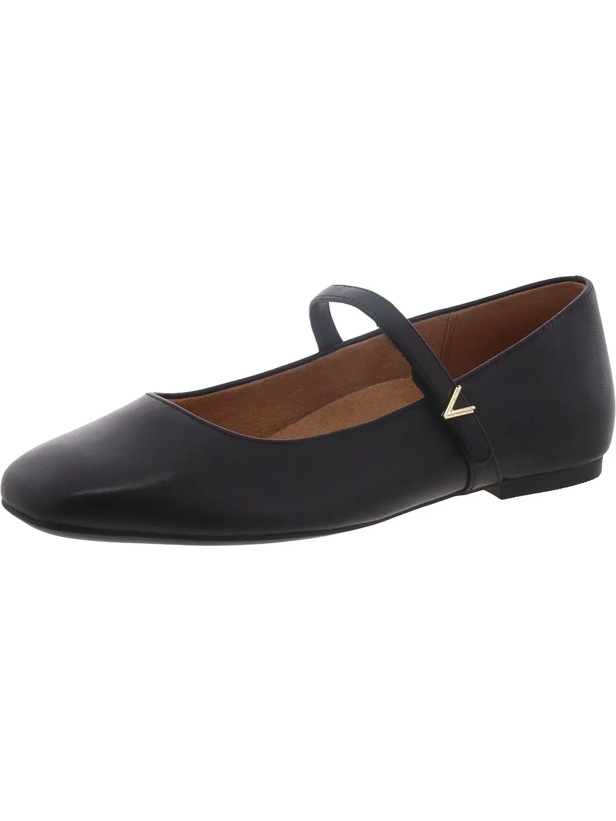 Alameda Womens Leather Square Toe Mary Janes