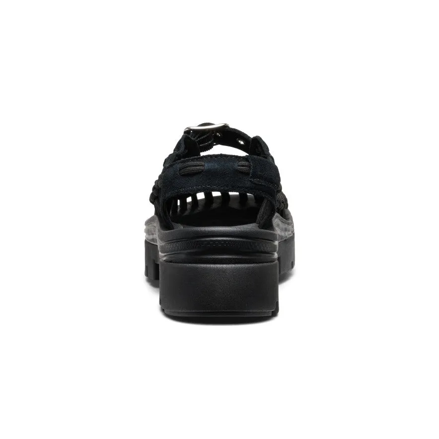 All Gender UNEEK PLT Mary Jane Sneaker  |  Black/Black