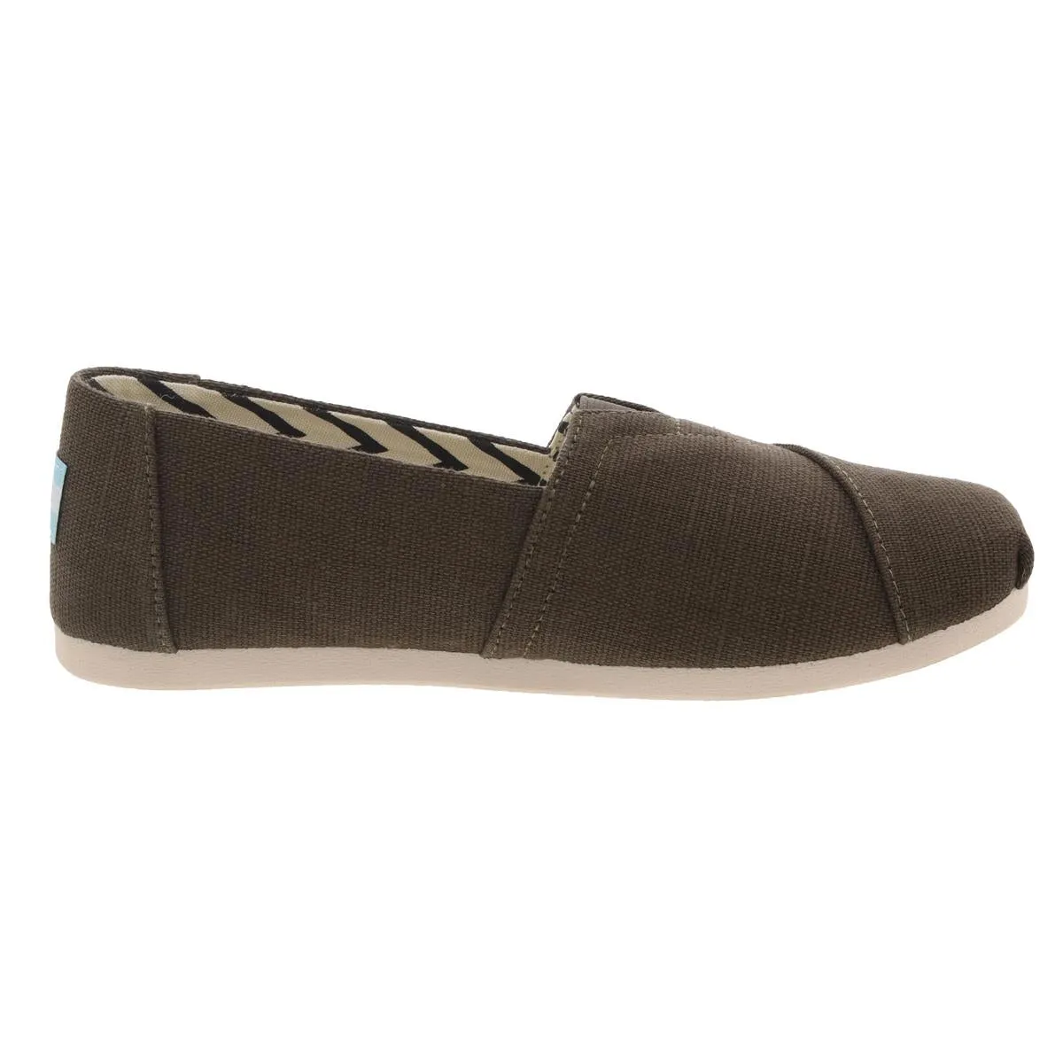 Alpargata Womens Solid Textured Slip-On Sneakers