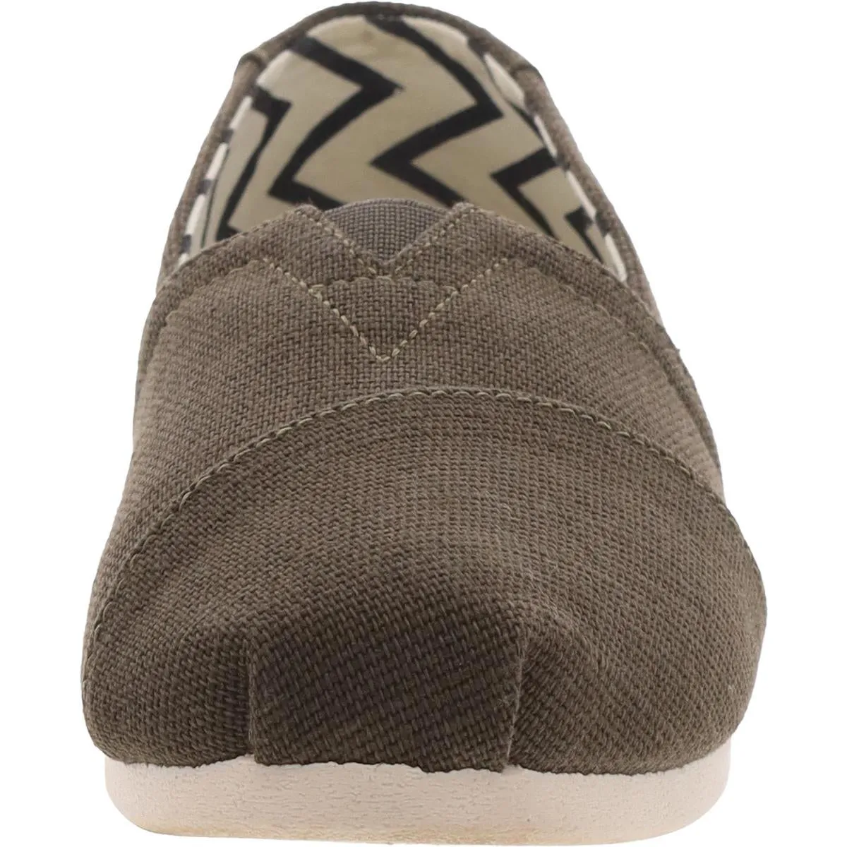 Alpargata Womens Solid Textured Slip-On Sneakers