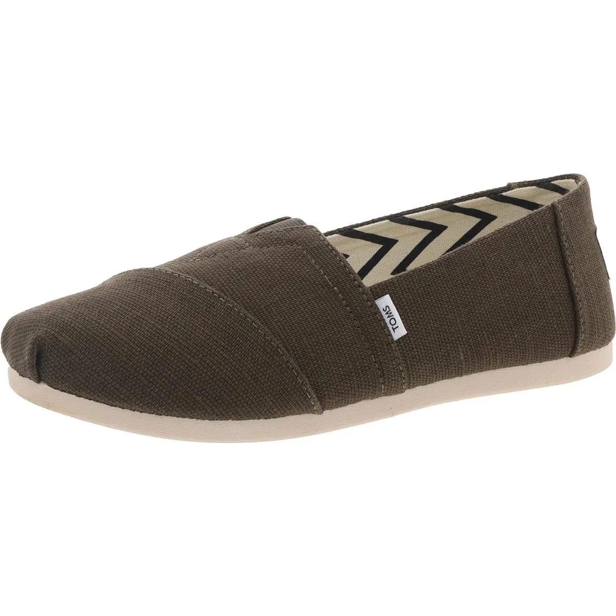 Alpargata Womens Solid Textured Slip-On Sneakers
