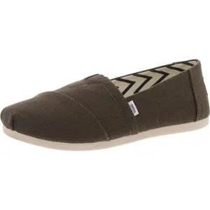 Alpargata Womens Solid Textured Slip-On Sneakers
