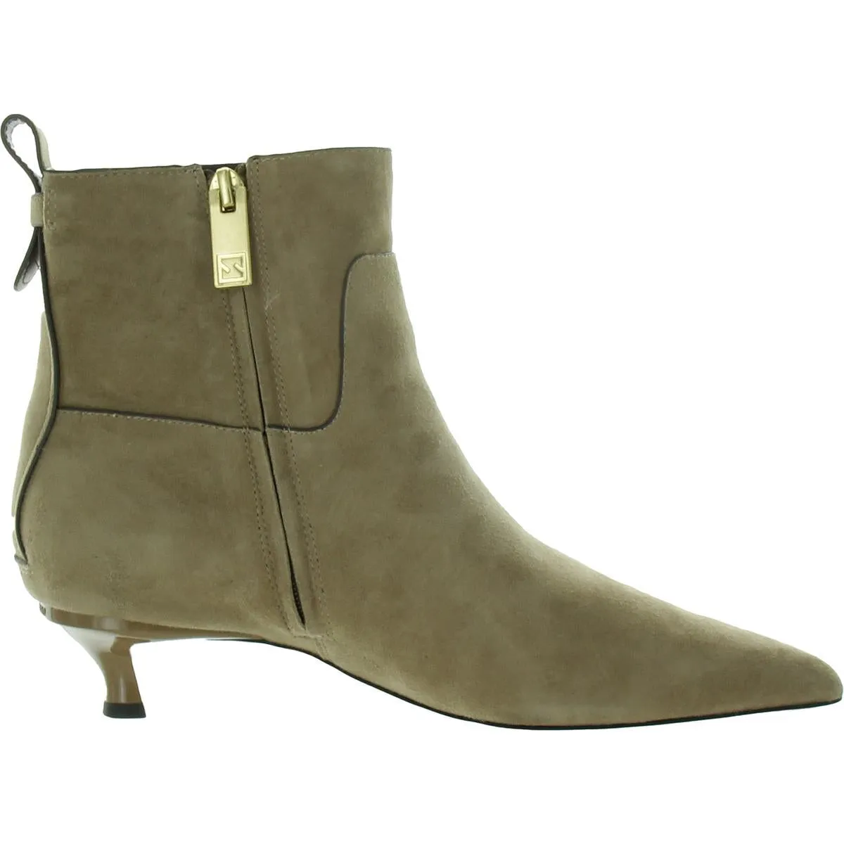 Amala Womens Zipper Ankle Boots
