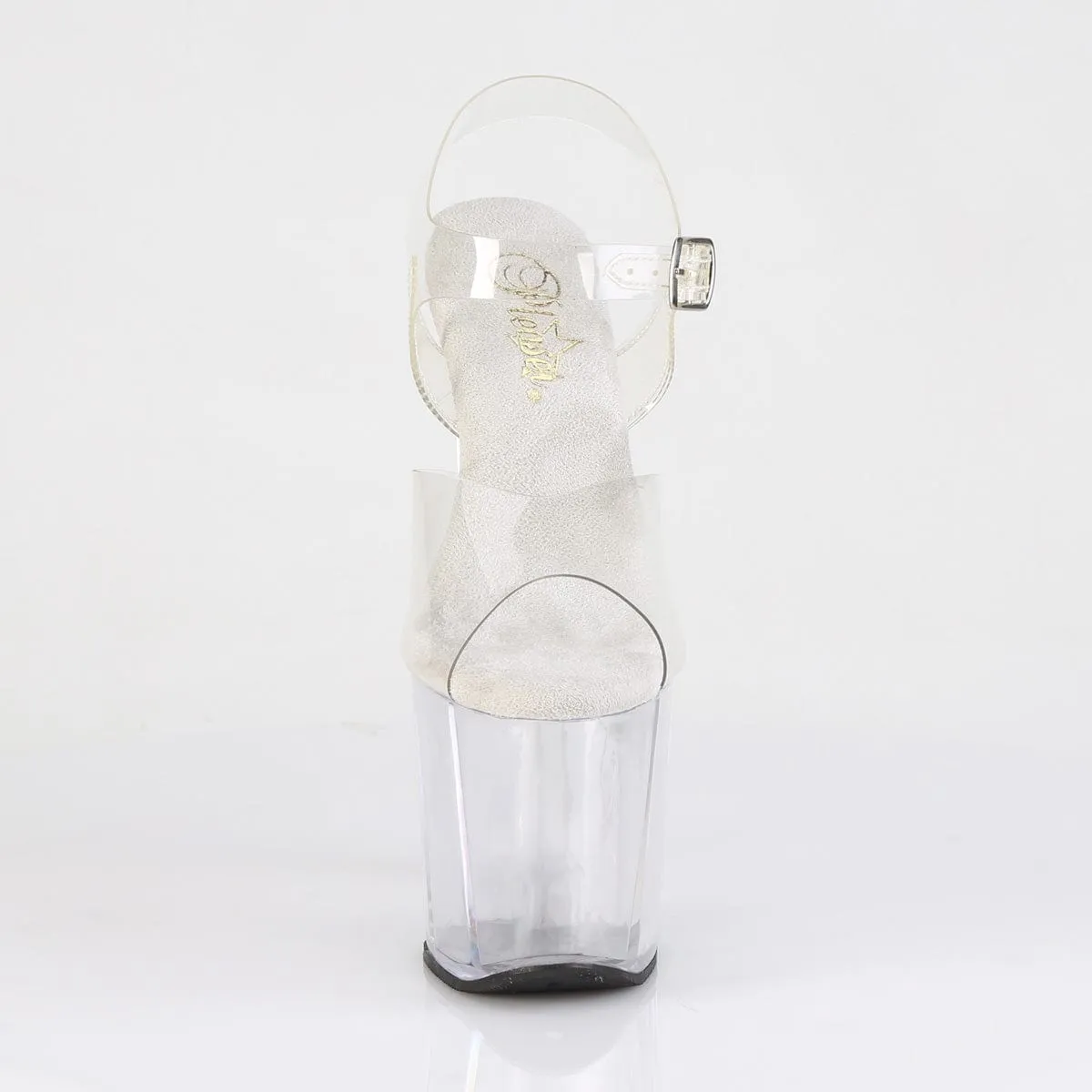 AMAZE-808 Platform Shoes Clear/Clear