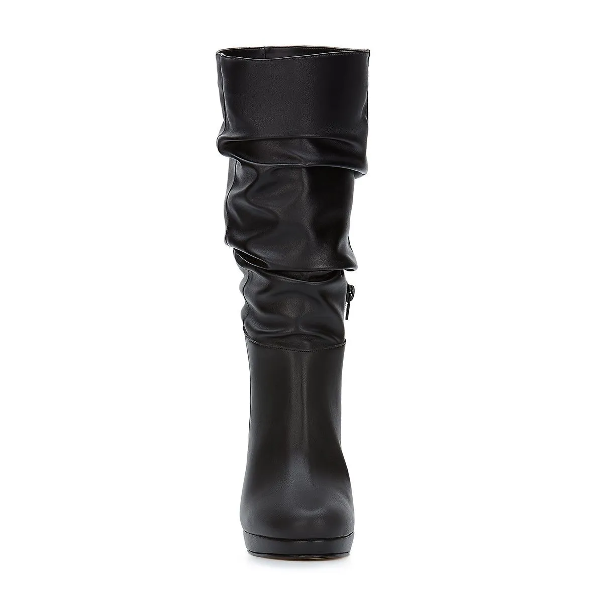 Andrea High Heel Tall Slouch Boots