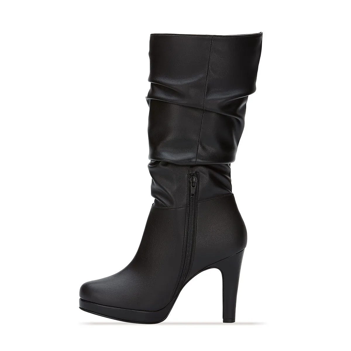 Andrea High Heel Tall Slouch Boots