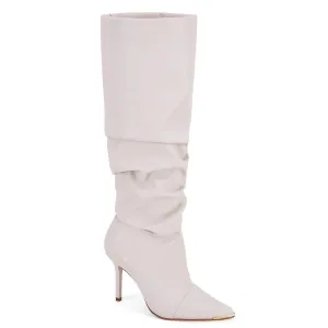 Andrea Slouchy Boots With Pointy Toe