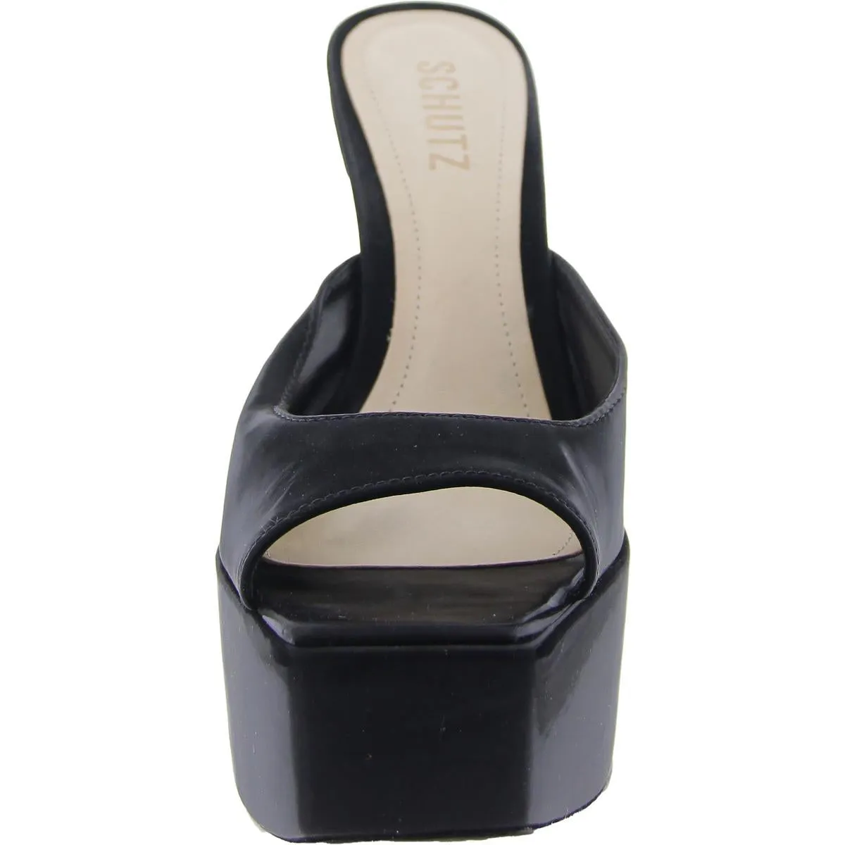 Andrina  Womens Square Toe Platform Platform Sandals