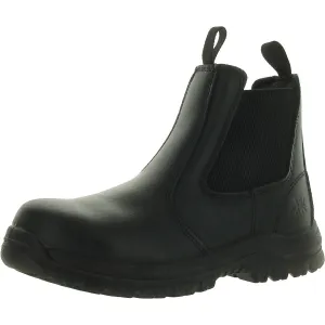 Angelina Womens Leather Laceless Work & Safety Boots