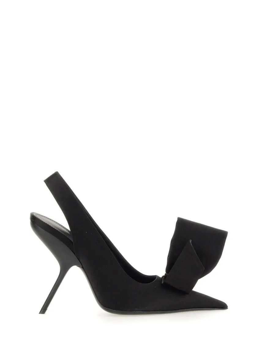 Asymmetrical Bow Sandal