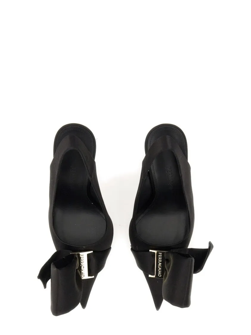 Asymmetrical Bow Sandal