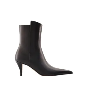 Australian Ankle Boots - Leather - Black
