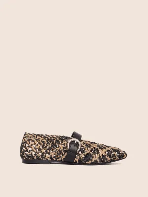 Aveiro Natural Woven Ballerina