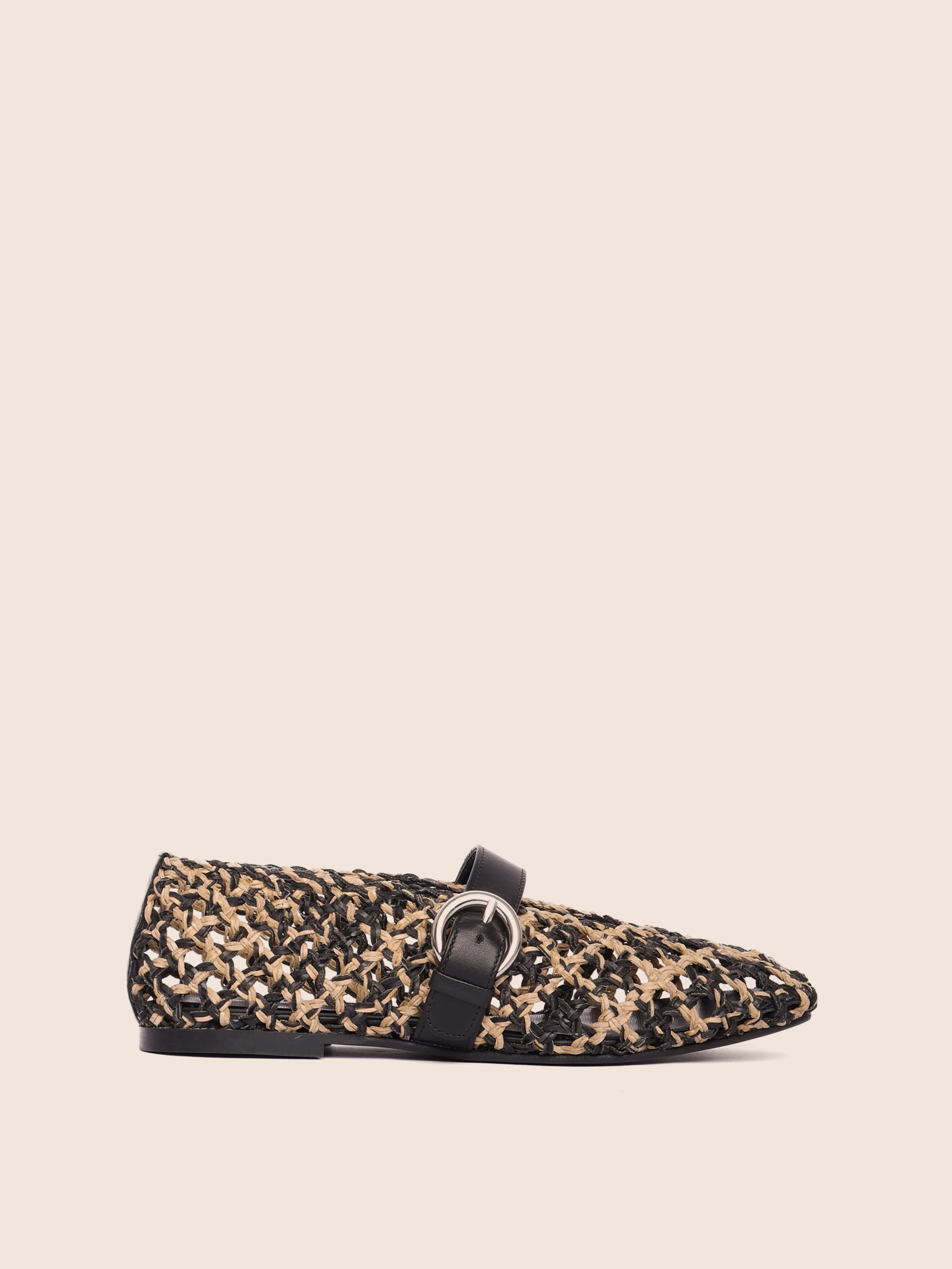 Aveiro Natural Woven Ballerina