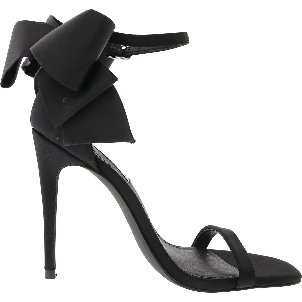 Babylon Womens Bow Satin Heels