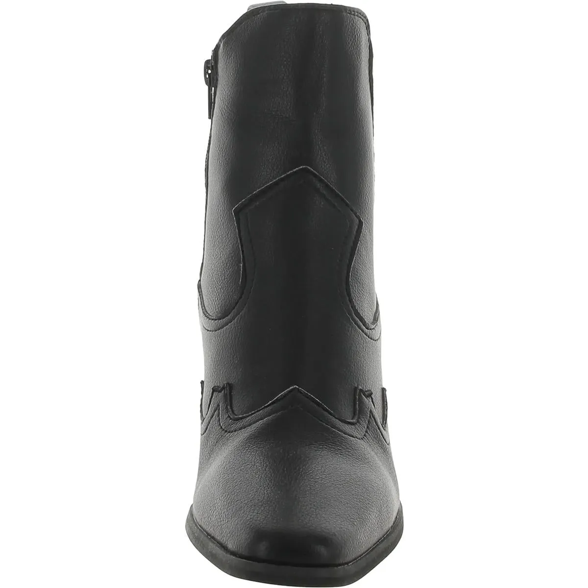 BALLAD Womens Faux Leather Ankle boot Cowboy, Western Boots