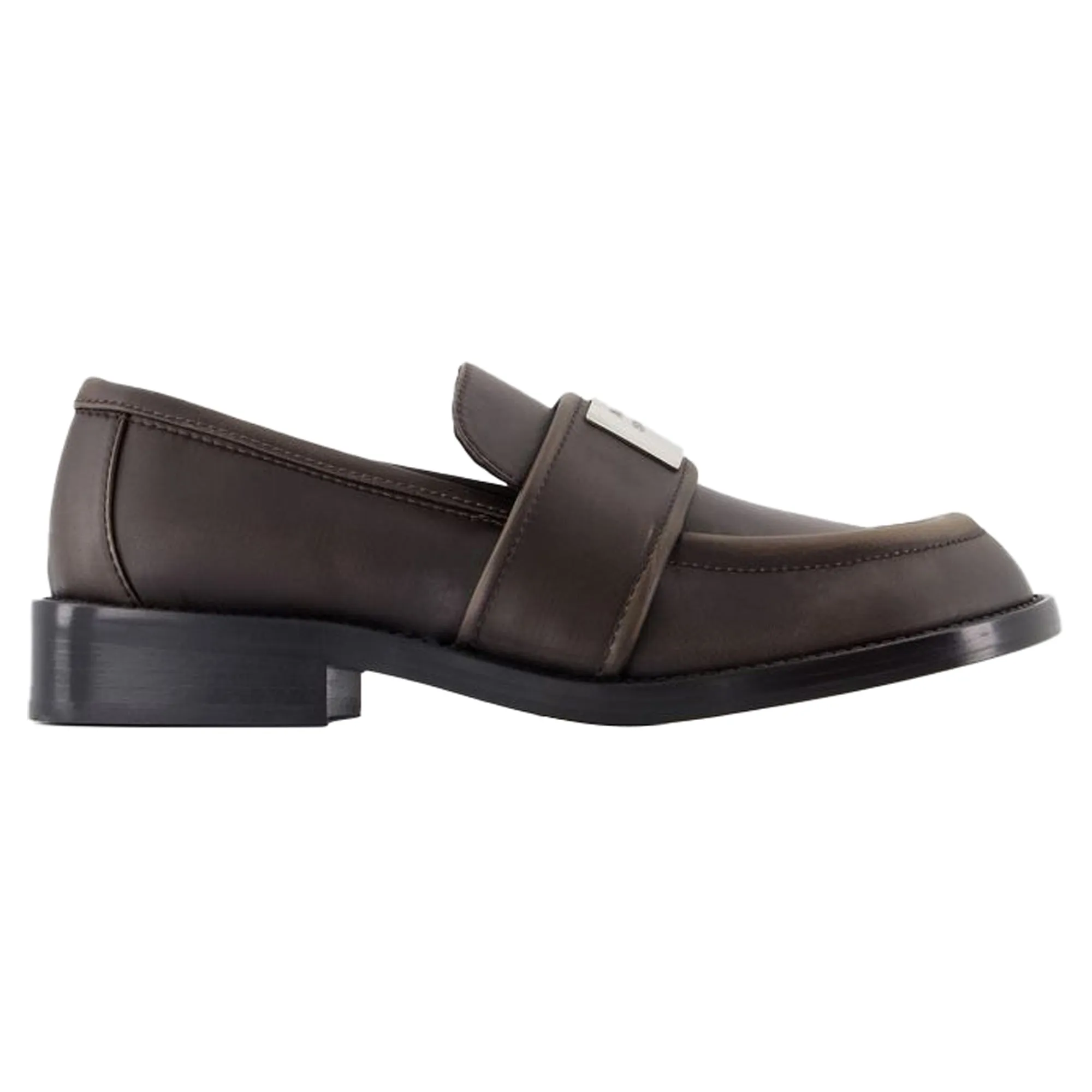 Bargot Sludge Moccasins - Acne Studios - Nylon - Brown