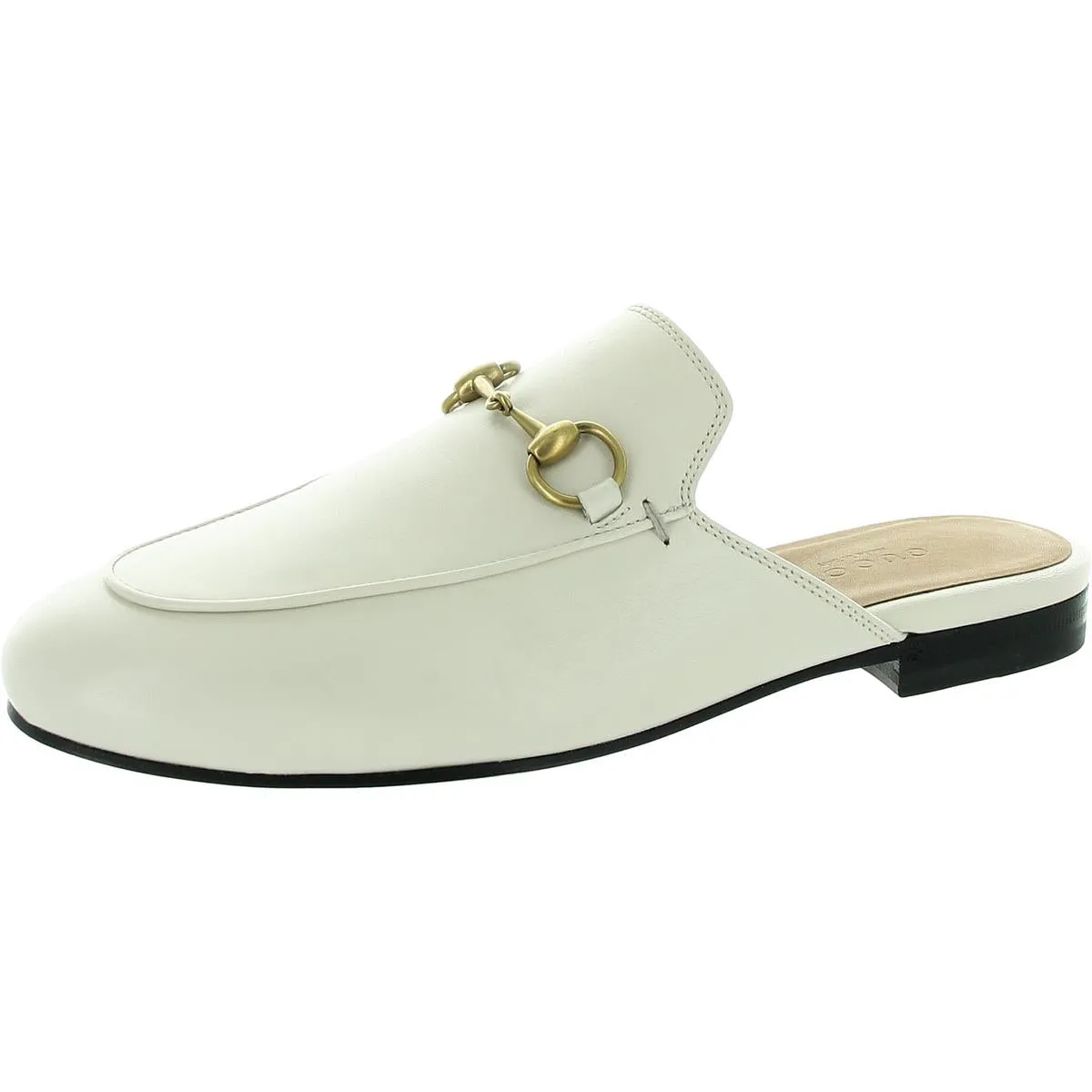 Betis Glamour Womens Leather Slip On Mules