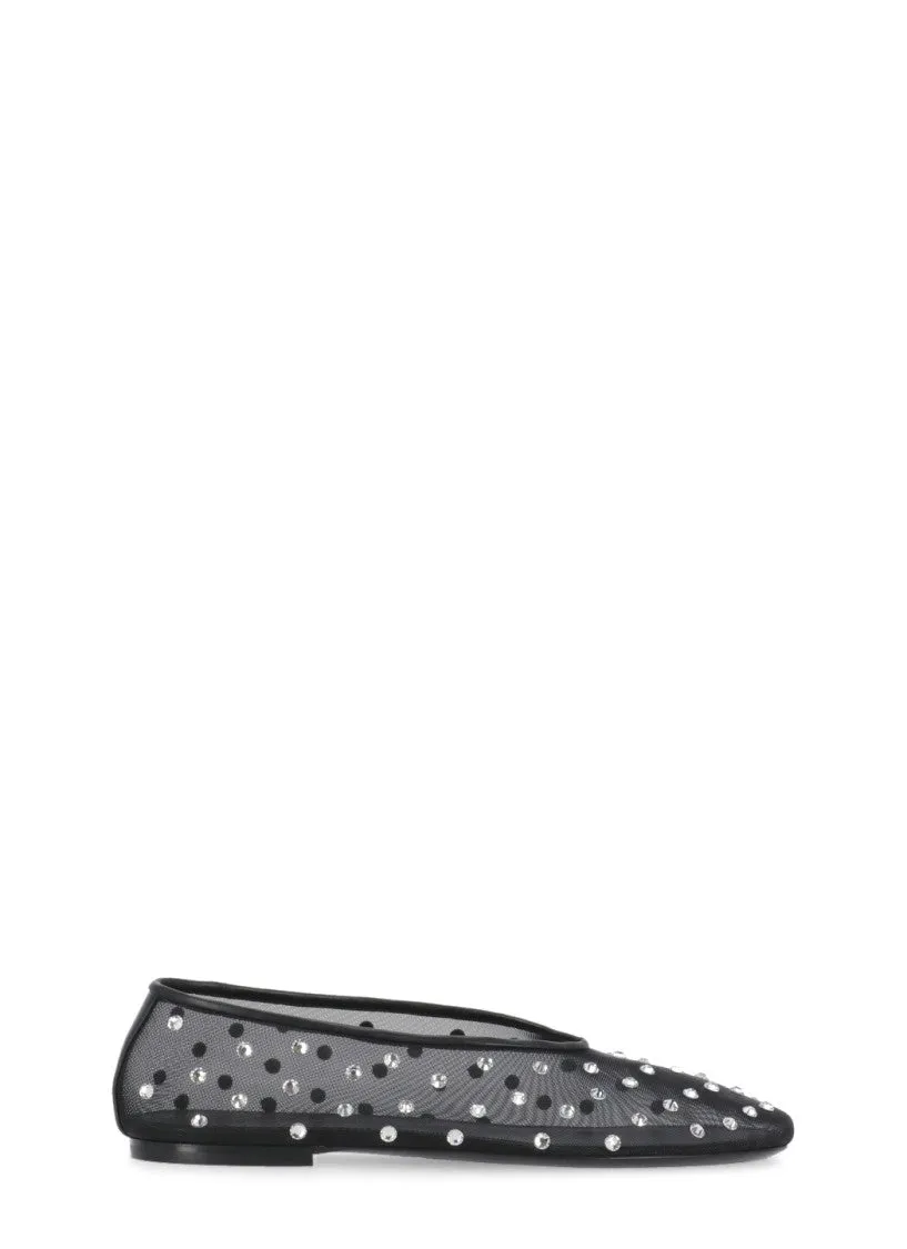 Black Marcy Flats Ballet Shoes