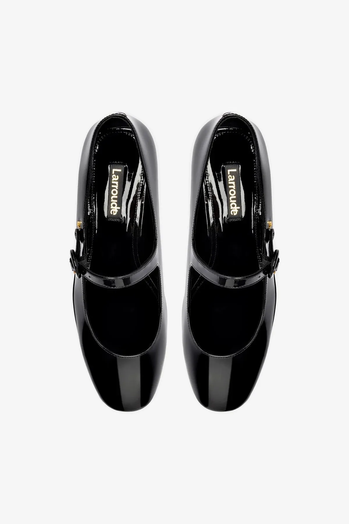 Blair Flatform In Black Patent Leather
