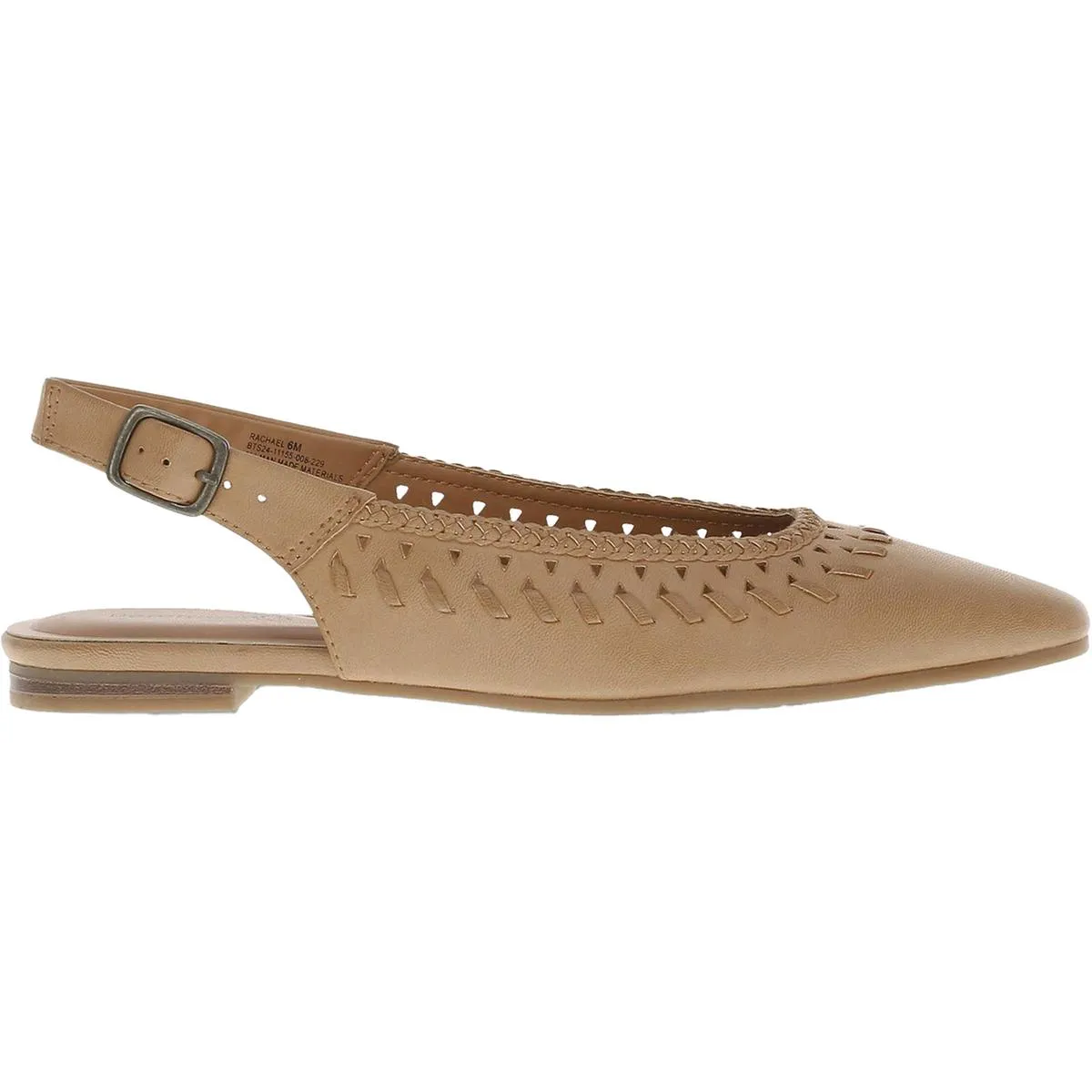 Bt30609 Womens Embellished Leather Slingbacks
