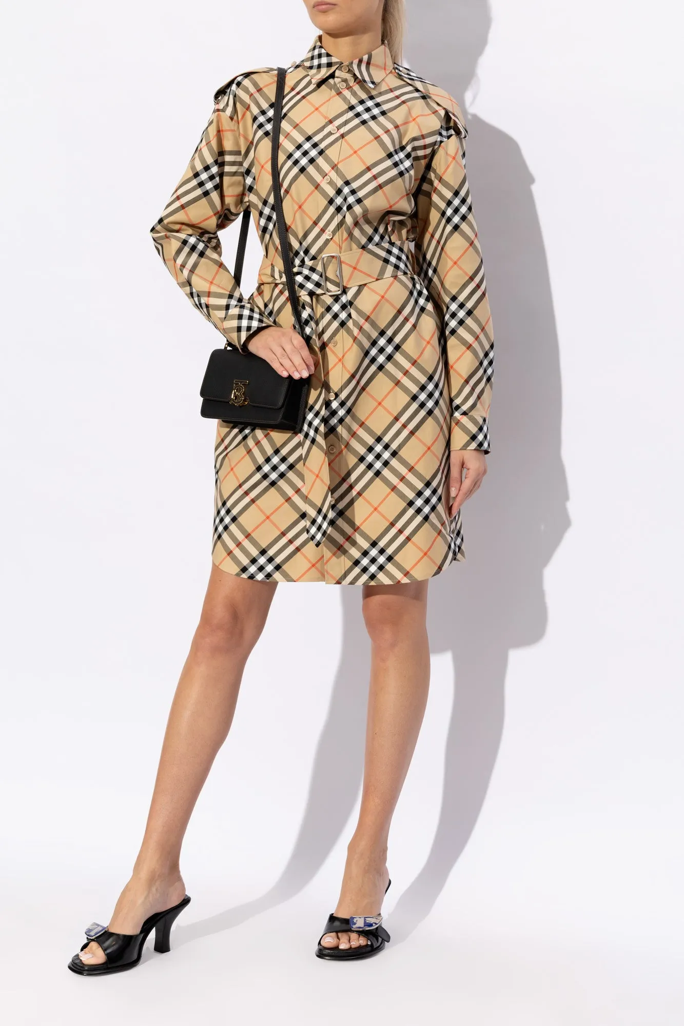 Burberry Bay Heeled Slippers
