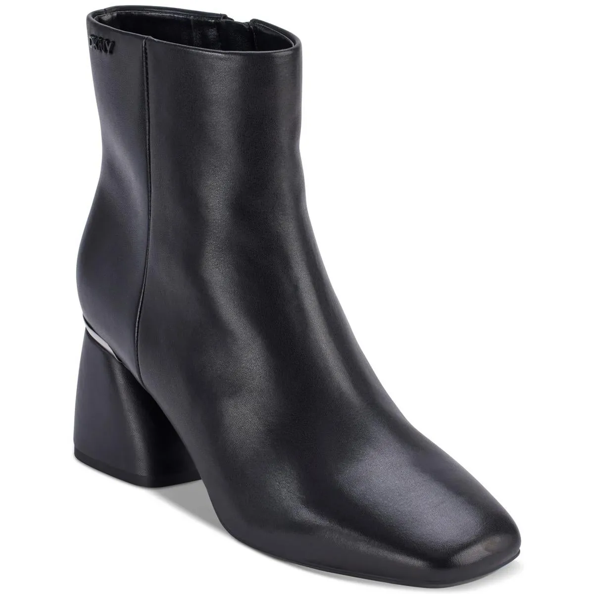 CALEENA Womens Logo Man Made Ankle Boots