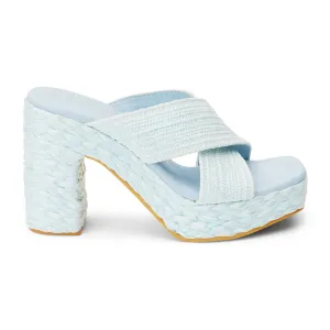 Caravan Sandal In Aqua