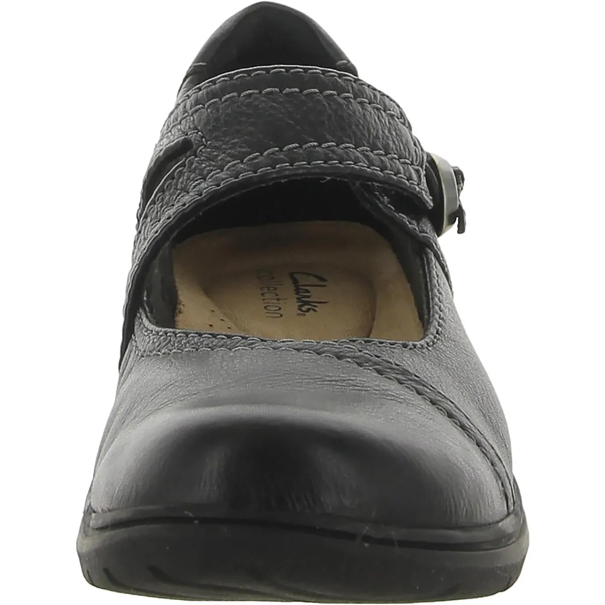 Carleigh Jane Womens Leather Slip On Mary Janes
