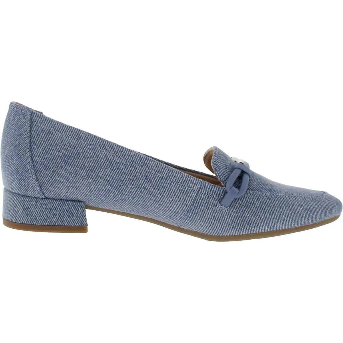 Carlina 2 Womens Leather Textured Loafers