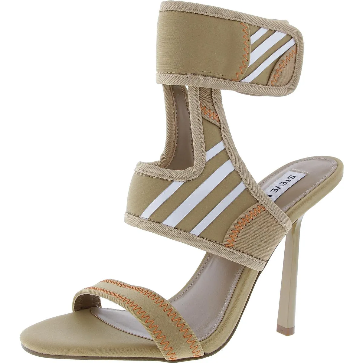 Carmella Womens Adjustable Nylon Ankle Strap