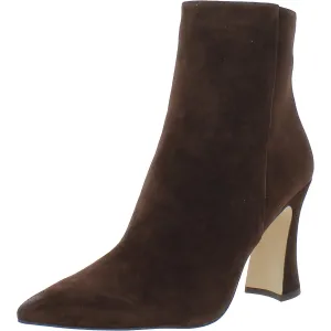 Carter Womens Suede Pointed Toe Booties