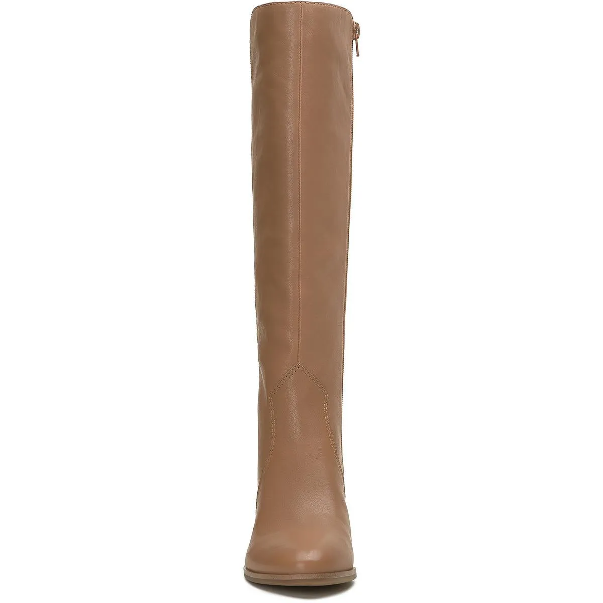 Cashlin Womens Leather Round Toe Knee-High Boots