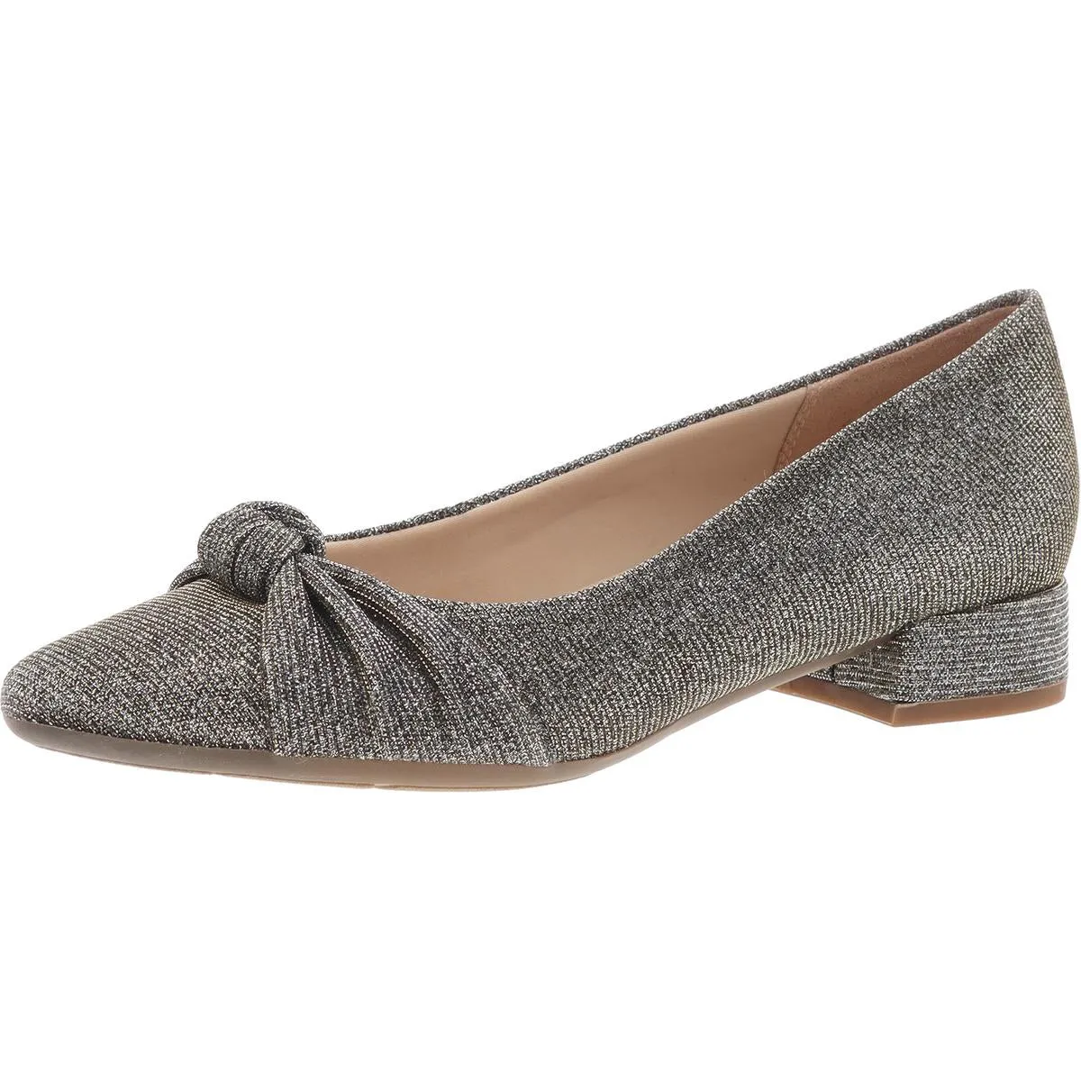 Caster 2 Womens Slip-On Glitter Loafers