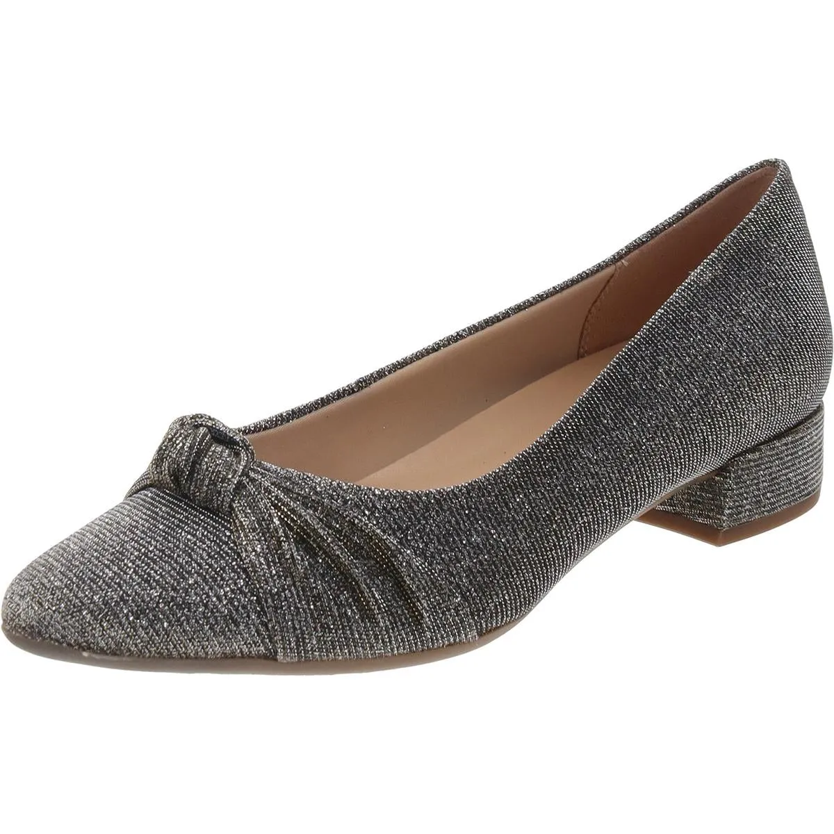Caster 2 Womens Slip-On Glitter Loafers