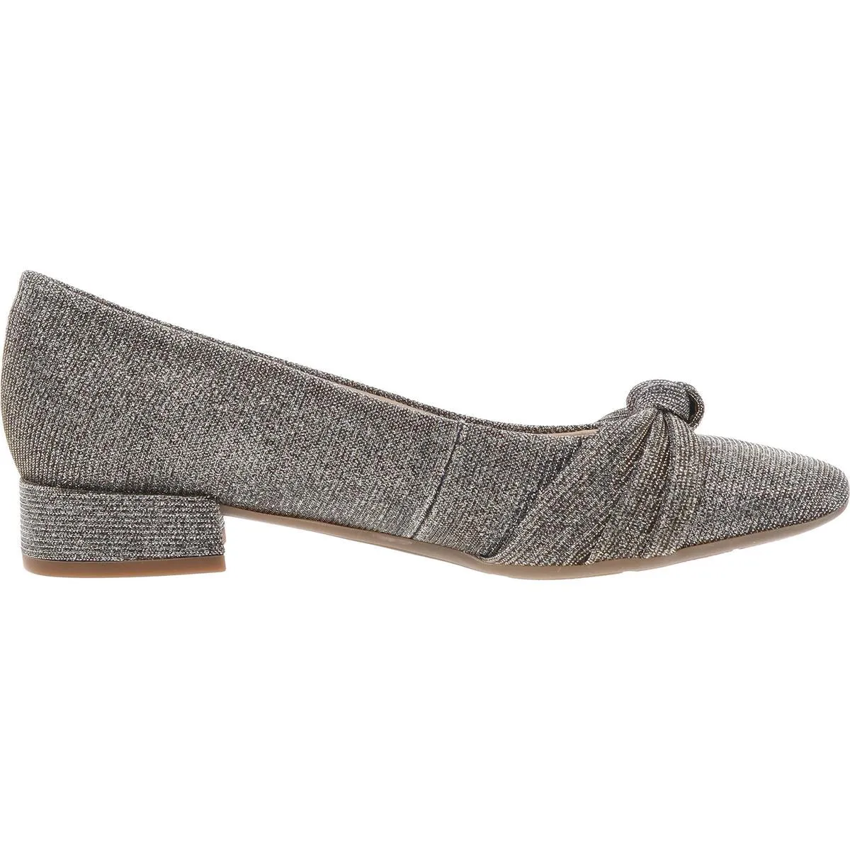 Caster 2 Womens Slip-On Glitter Loafers