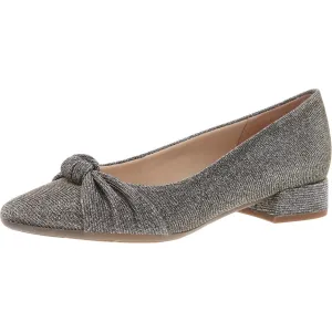Caster 2 Womens Slip-On Glitter Loafers