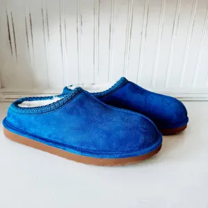 Cheers Women's Platform Slipper In Blue
