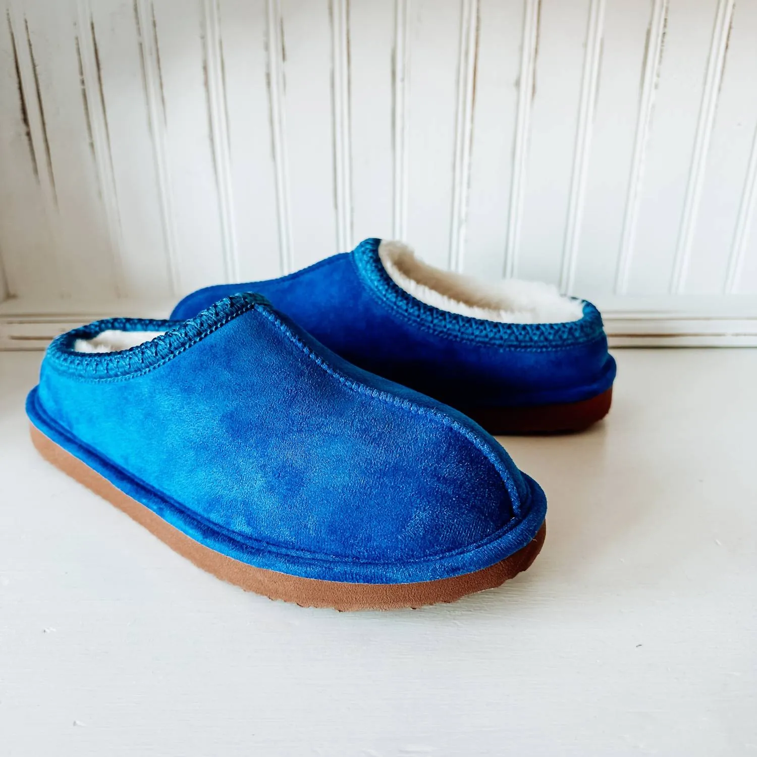 Cheers Women's Platform Slipper In Blue