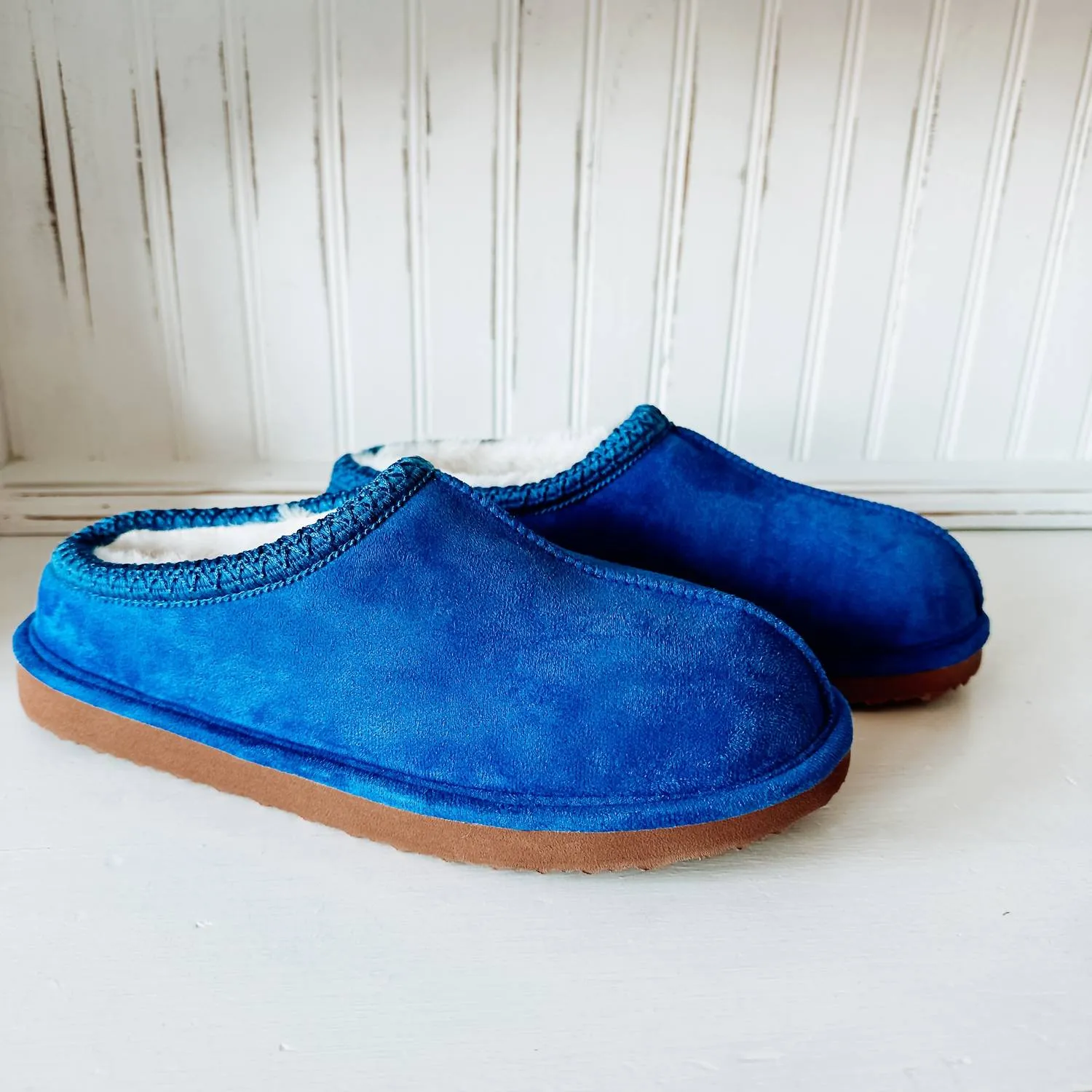 Cheers Women's Platform Slipper In Blue