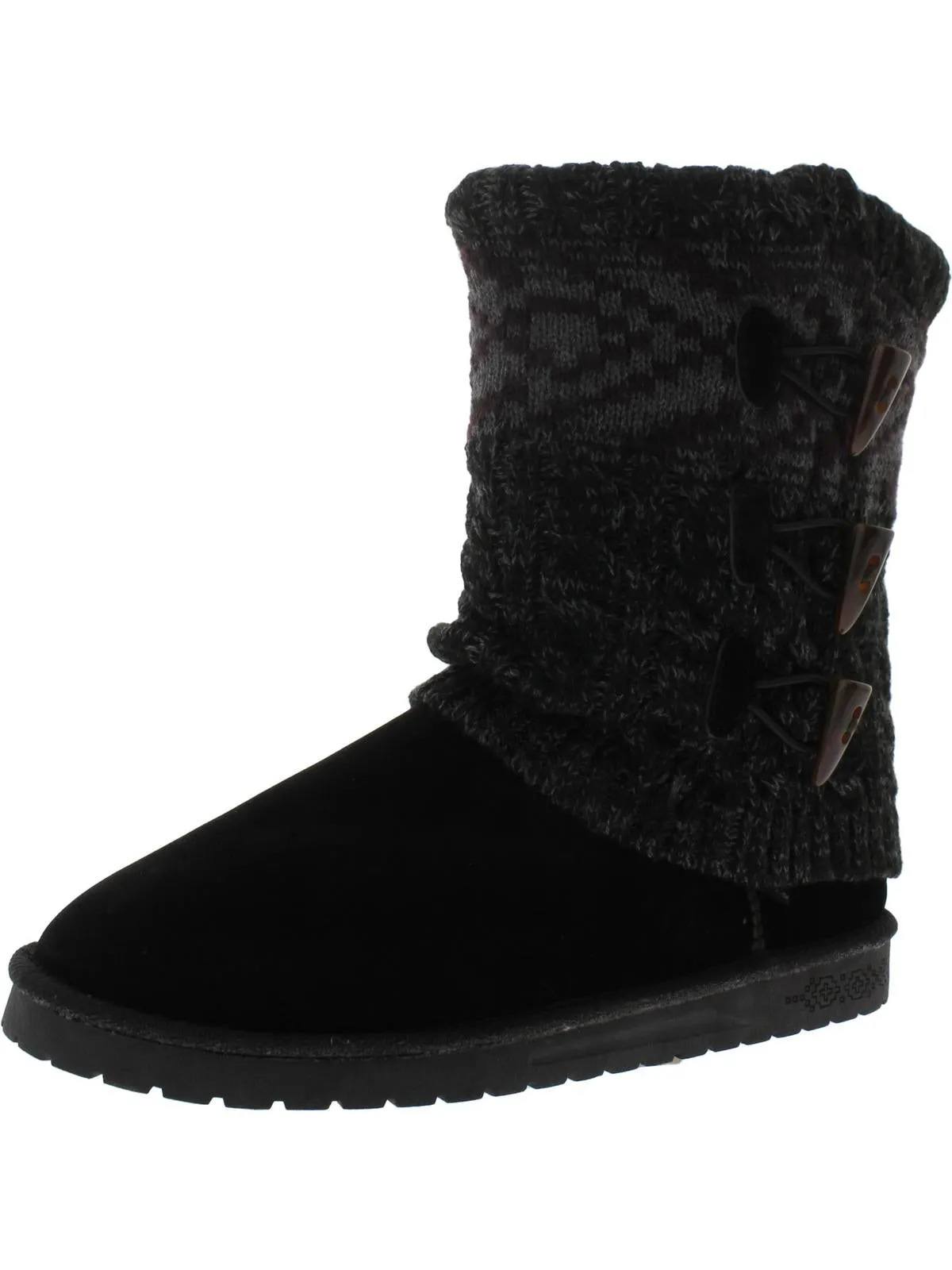 Cheryl Womens Faux Suede Cold Weather Casual Boots
